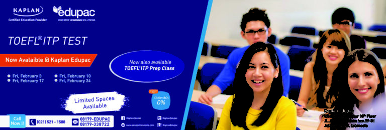 Toefl preparation